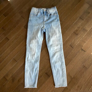 Dynamite Kate Highrise Skinny jeans light blue size 24